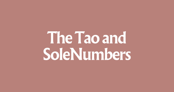 4. Purpose - The Tao and SoleNumbers (SFP4)